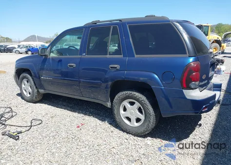 2002 Chevrolet Trailblazer Ls из США, поврежденный, VIN 1GNDT13S122189137